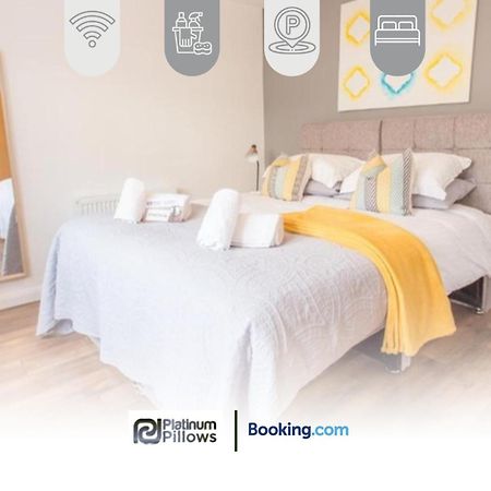 Modern Oxford 1Br Apt, Contractor & Family Accommodation, Near Oxford Hospitals And Science Park Exteriör bild