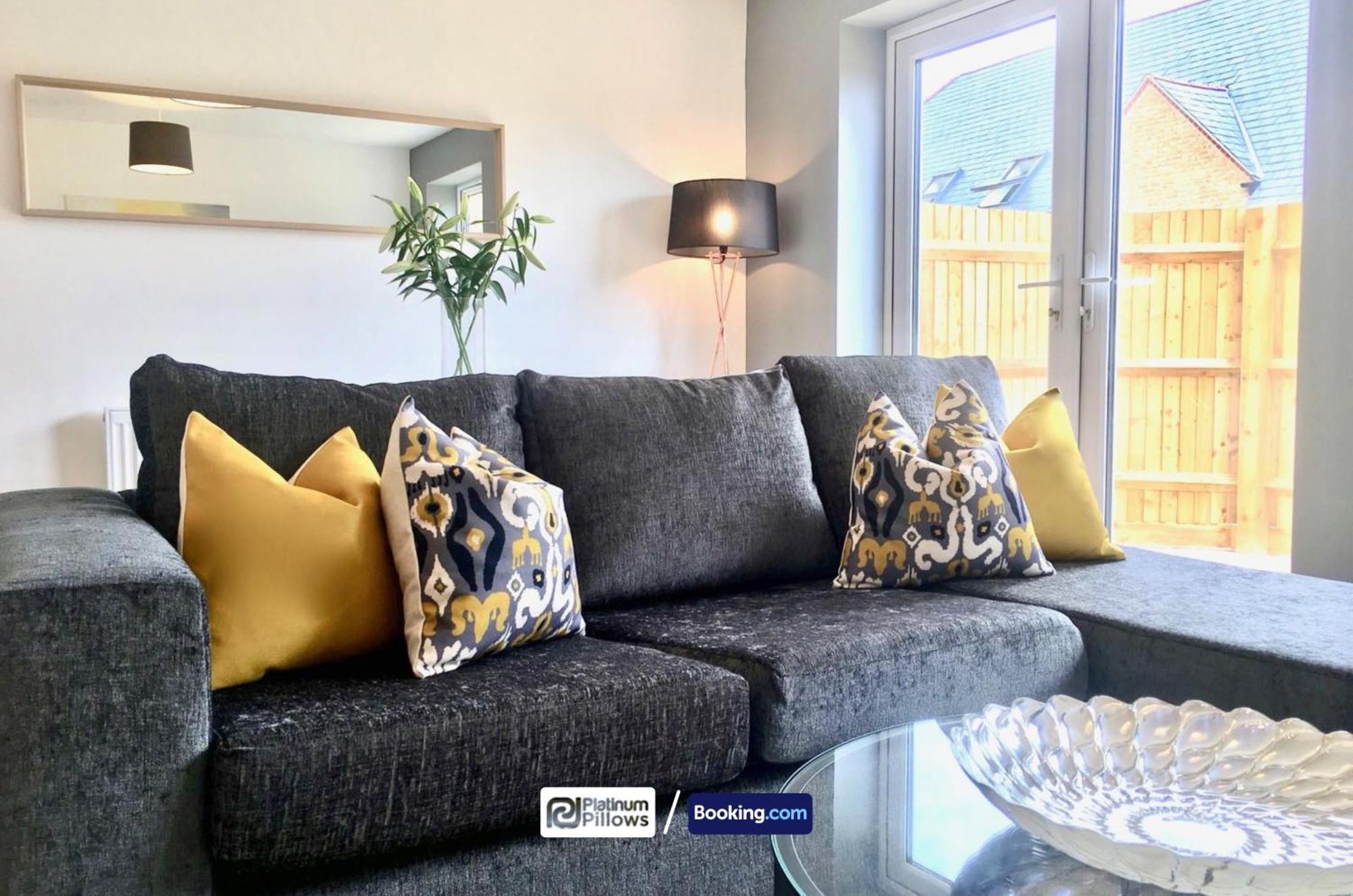 Modern Oxford 1Br Apt, Contractor & Family Accommodation, Near Oxford Hospitals And Science Park Exteriör bild