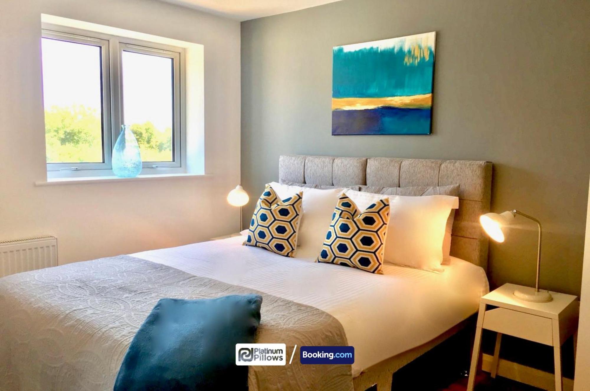 Modern Oxford 1Br Apt, Contractor & Family Accommodation, Near Oxford Hospitals And Science Park Exteriör bild