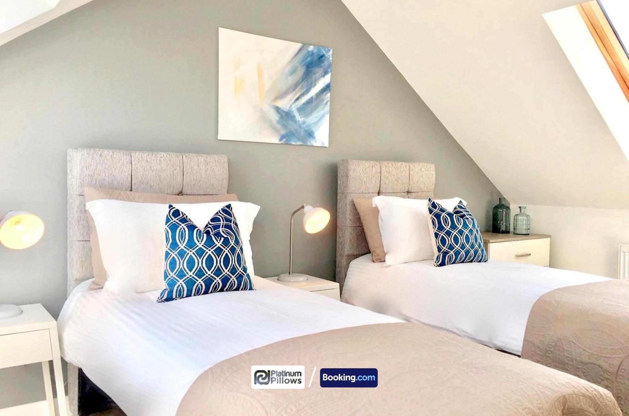 Modern Oxford 1Br Apt, Contractor & Family Accommodation, Near Oxford Hospitals And Science Park Exteriör bild