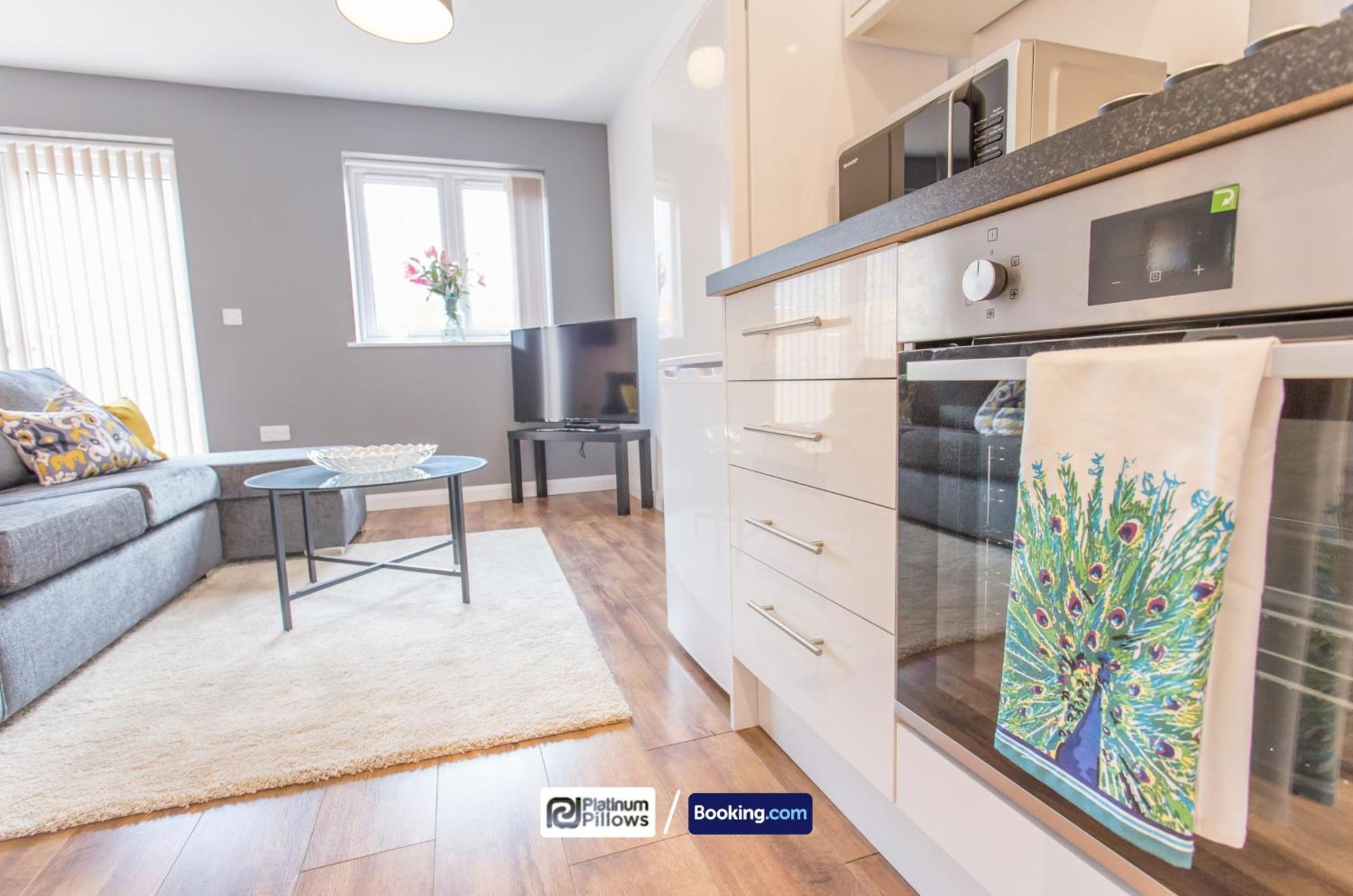 Modern Oxford 1Br Apt, Contractor & Family Accommodation, Near Oxford Hospitals And Science Park Exteriör bild