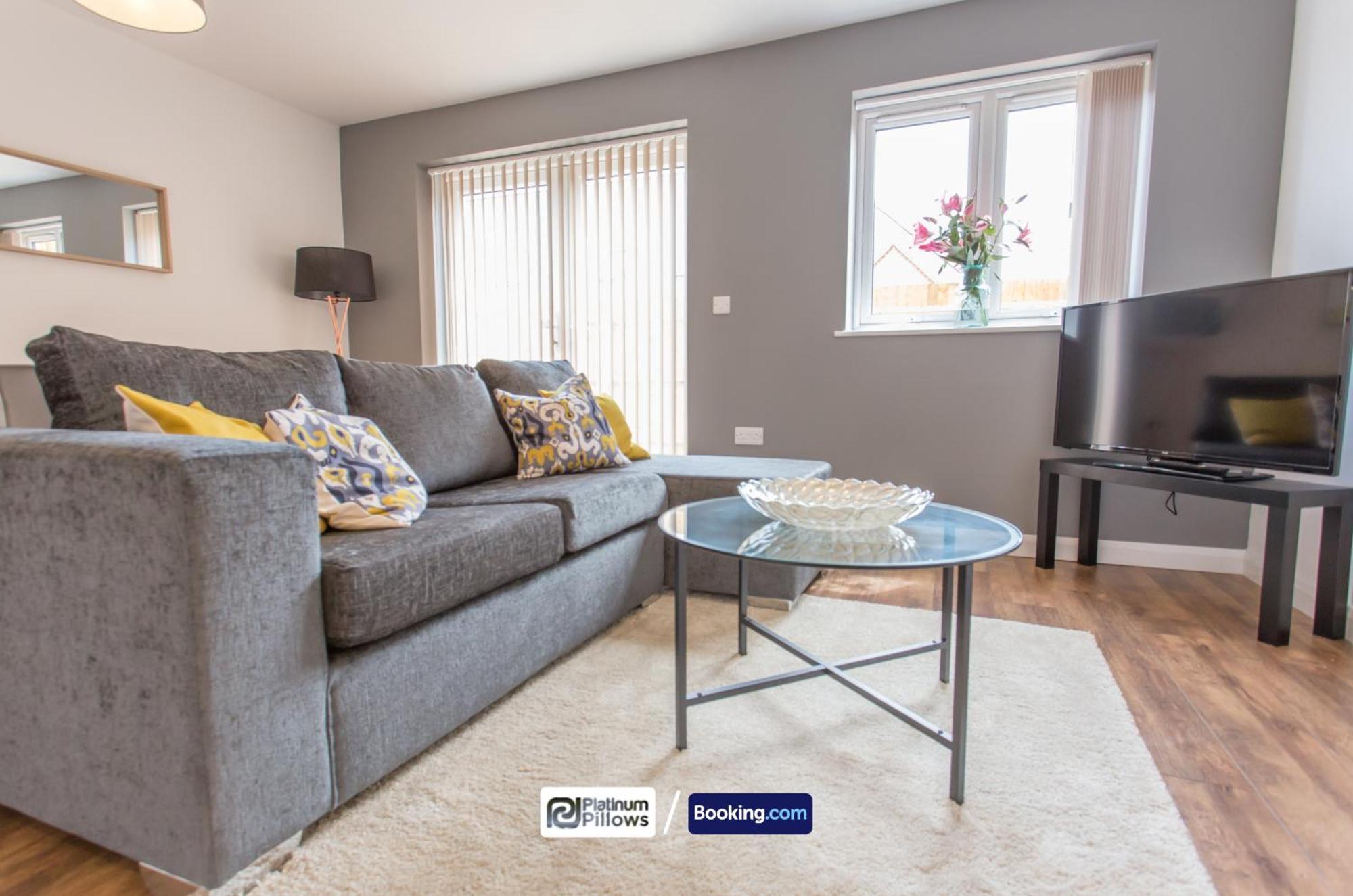 Modern Oxford 1Br Apt, Contractor & Family Accommodation, Near Oxford Hospitals And Science Park Exteriör bild