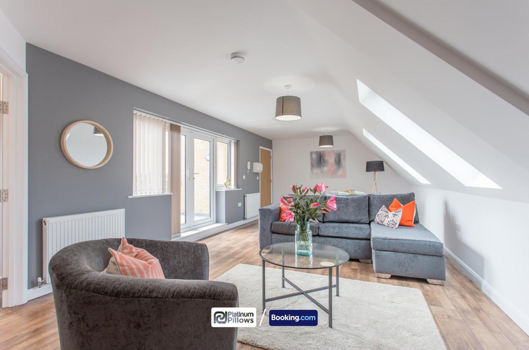 Modern Oxford 1Br Apt, Contractor & Family Accommodation, Near Oxford Hospitals And Science Park Exteriör bild